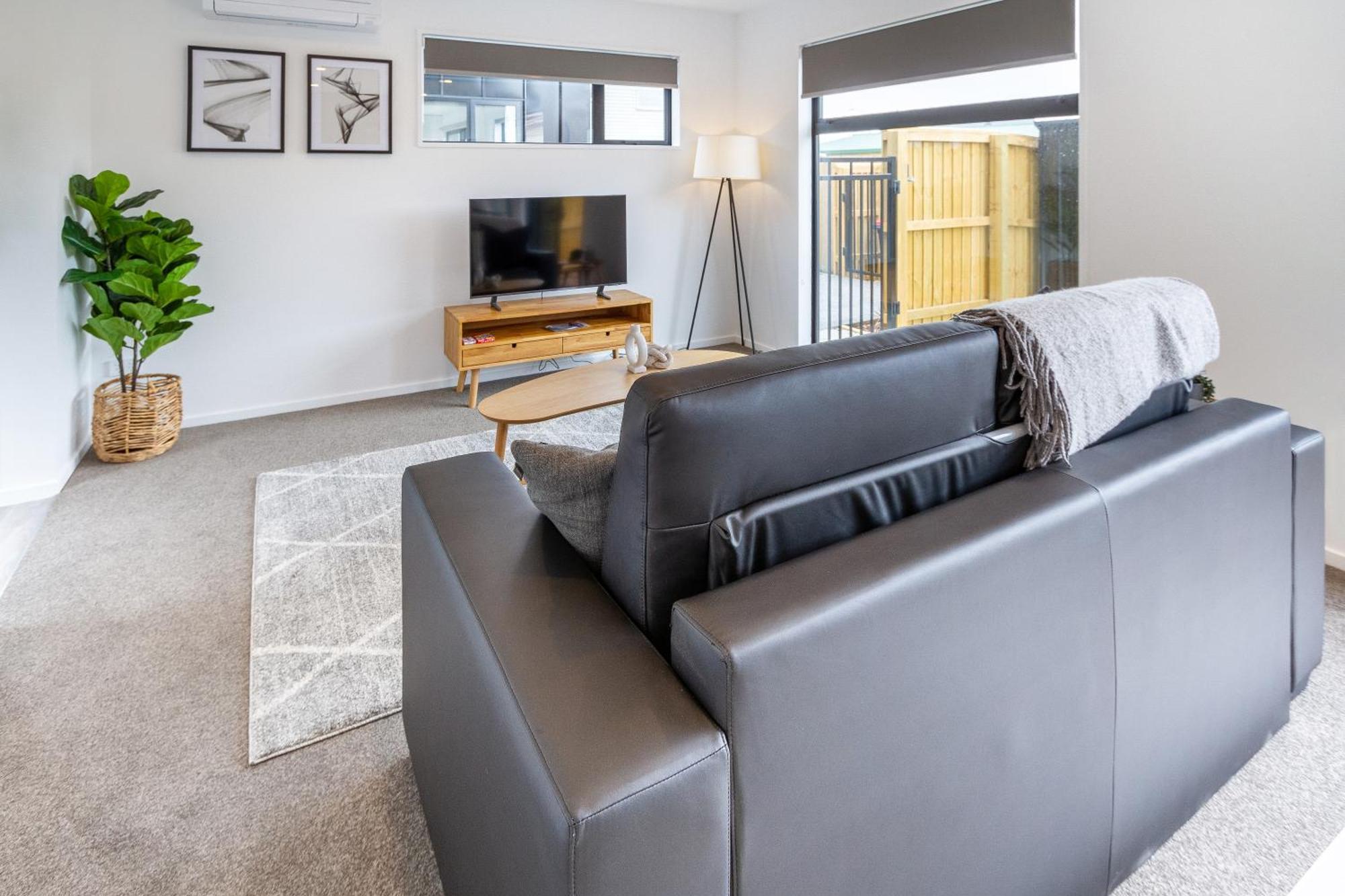 2Br Townhouse: Cosy, Close To City, Car Park Christchurch Esterno foto
